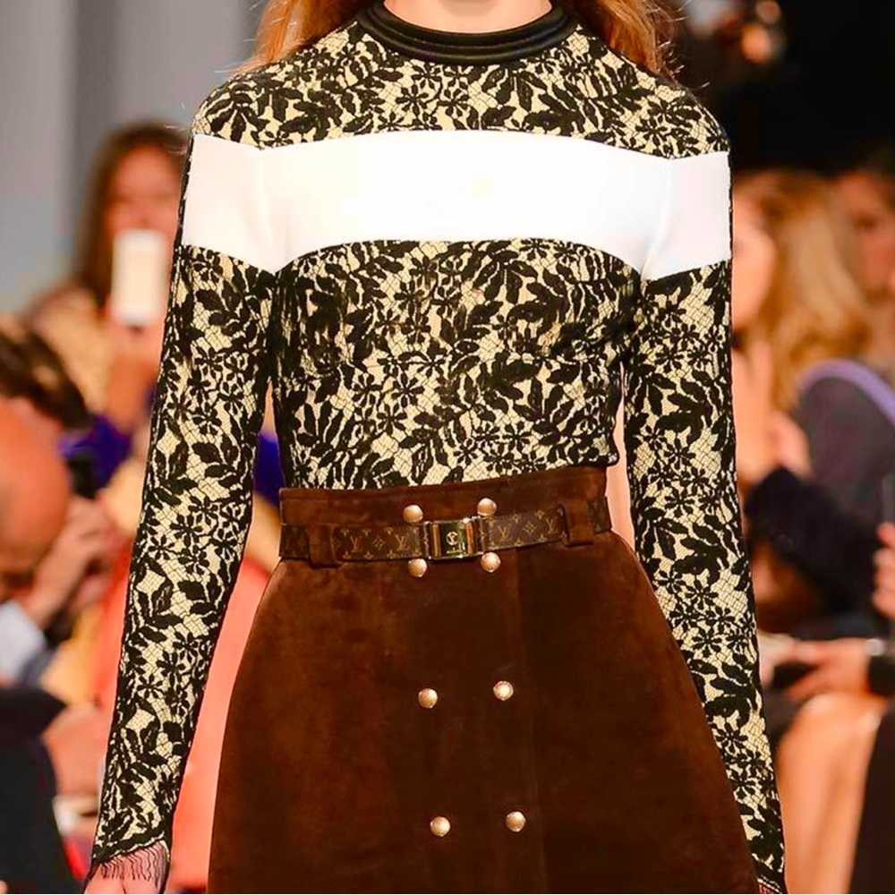 New Louis Vuitton lace shell blouse